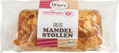 Produktfoto zu Reis-Mandelstollen glutenfrei