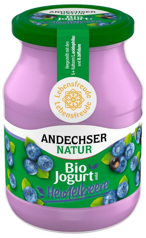 Produktfoto zu Joghurt Heidelbeer-Cassis