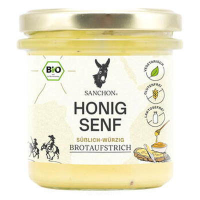 Produktfoto zu Brotaufstrich Honig-Senf
