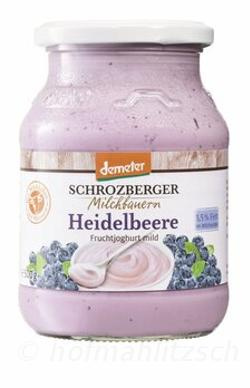 Produktfoto zu Heidelbeer-Joghurt
