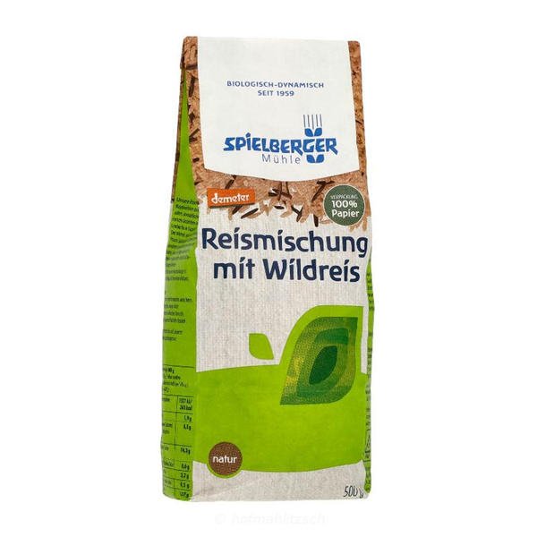Produktfoto zu Reismischung mit Wildreis natur