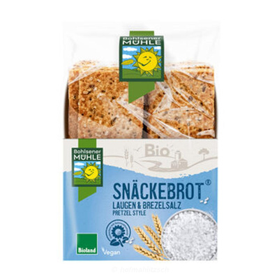 Produktfoto zu Snäckebrot Laugen & Brezelsalz - mild-aromatisches Brotgebäck
