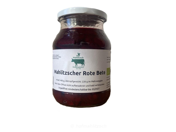 Produktfoto zu Rote Bete im Glas