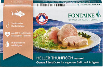 Produktfoto zu Heller Thunfisch Naturell