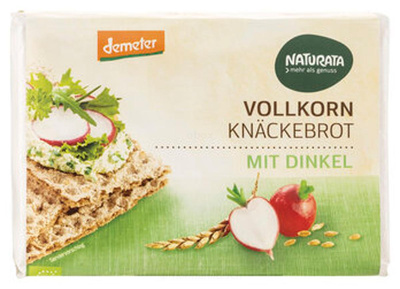 Produktfoto zu Vollkorn-Knäckebrot mit Dinkel