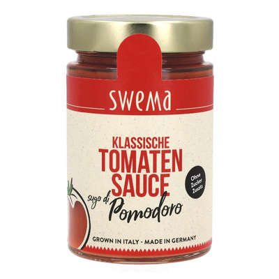 Produktfoto zu Klassische Tomatensauce - fertig zubereitet & Grundlage für Pizza, Pasta & Co.