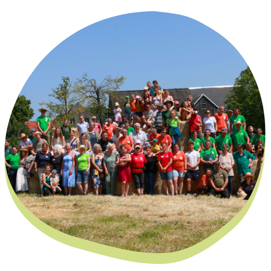 Das Team von Hof Mahlitzsch zum Hoffest 2025