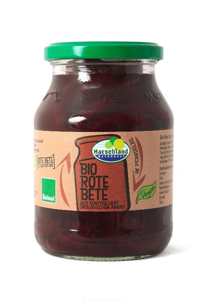 Produktfoto zu Rote Bete im Pfandglas