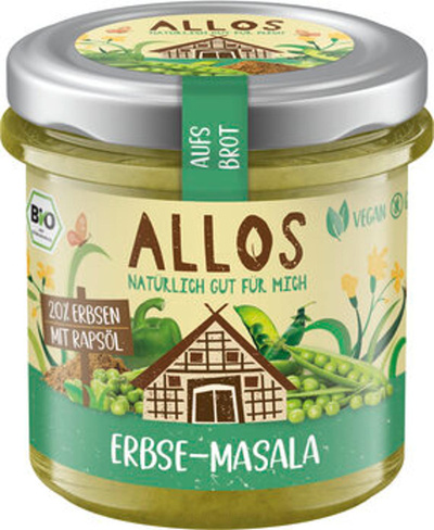 Produktfoto zu Auf's Brot Erbse Masala