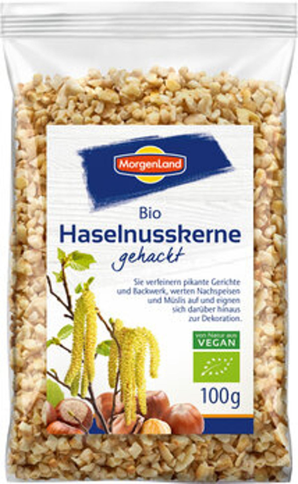 Produktfoto zu Haselnusskerne gehackt