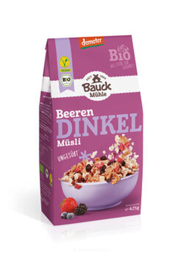 Produktfoto zu Dinkel-Müsli Beerenzart