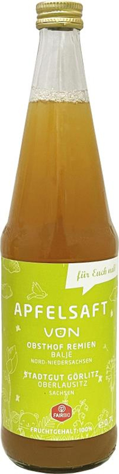 Produktfoto zu Apfelsaft 0,7l