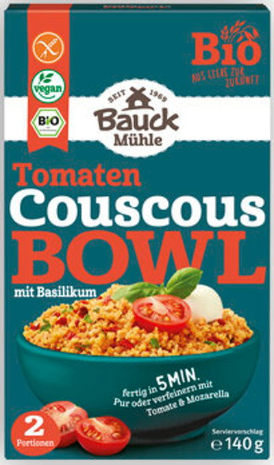 Produktfoto zu Couscous Bowl Tomate, glutenfrei