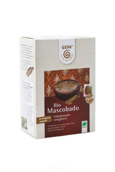 Produktfoto zu Vollrohrzucker Mascobado, 500g