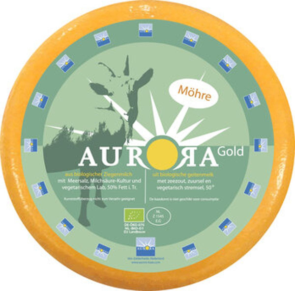 Produktfoto zu Aurora Gold Ziegengouda Möhre