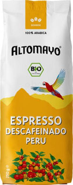 Produktfoto zu Espresso Bohnen ent.