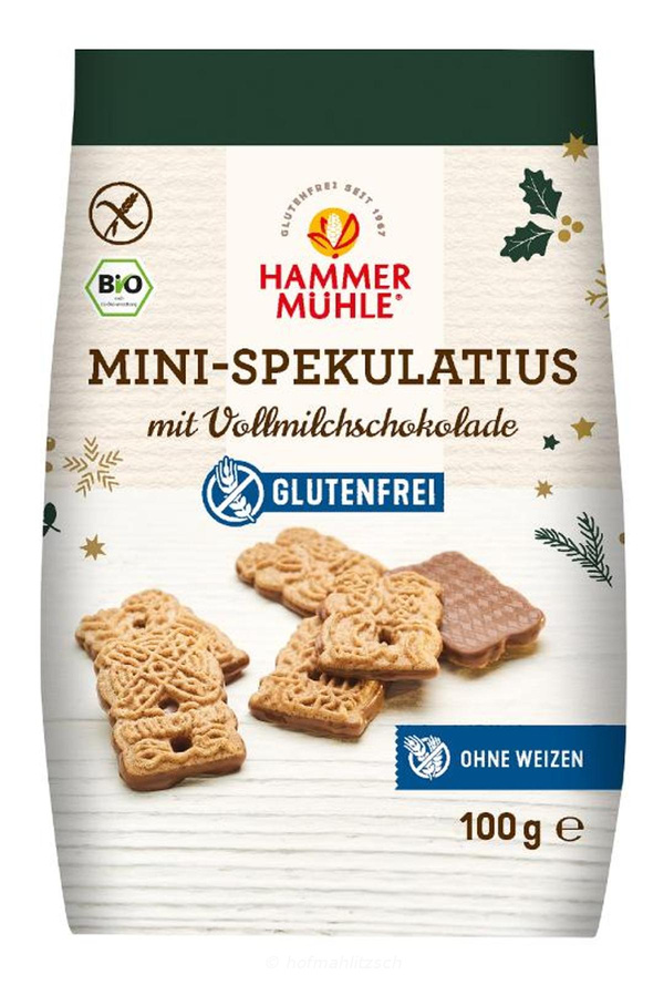 Produktfoto zu Mini-Spekulatius mit Vollmilch