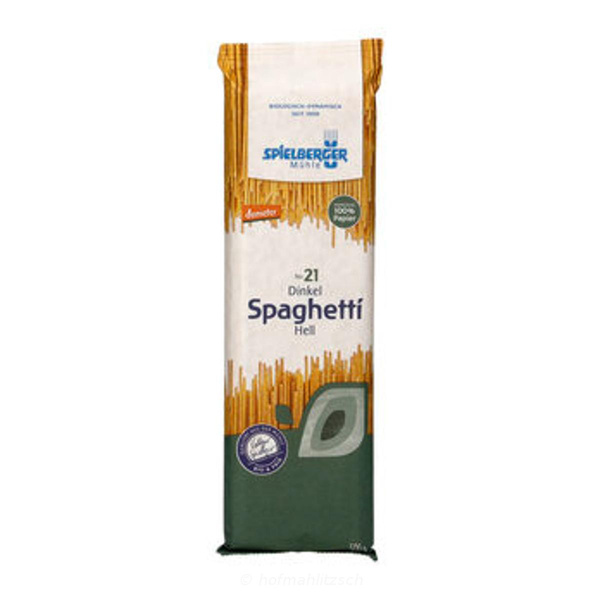 Produktfoto zu Dinkel-Spaghetti hell