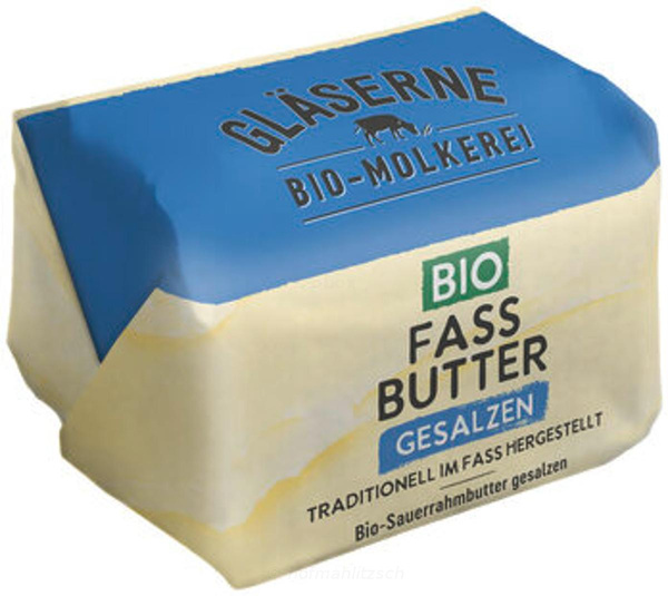 Produktfoto zu Fassbutter Sauerrahm gesalzen
