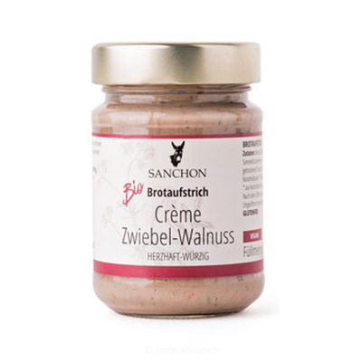 Produktfoto zu Brotaufstrich Zwiebel-Walnuss