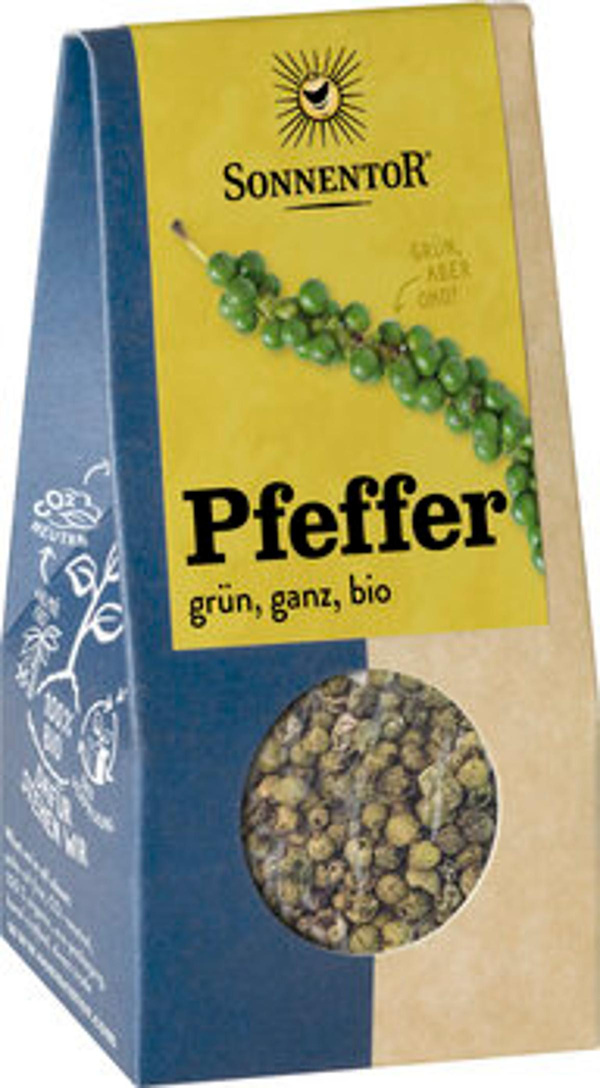 Produktfoto zu Pfeffer grün, ganz