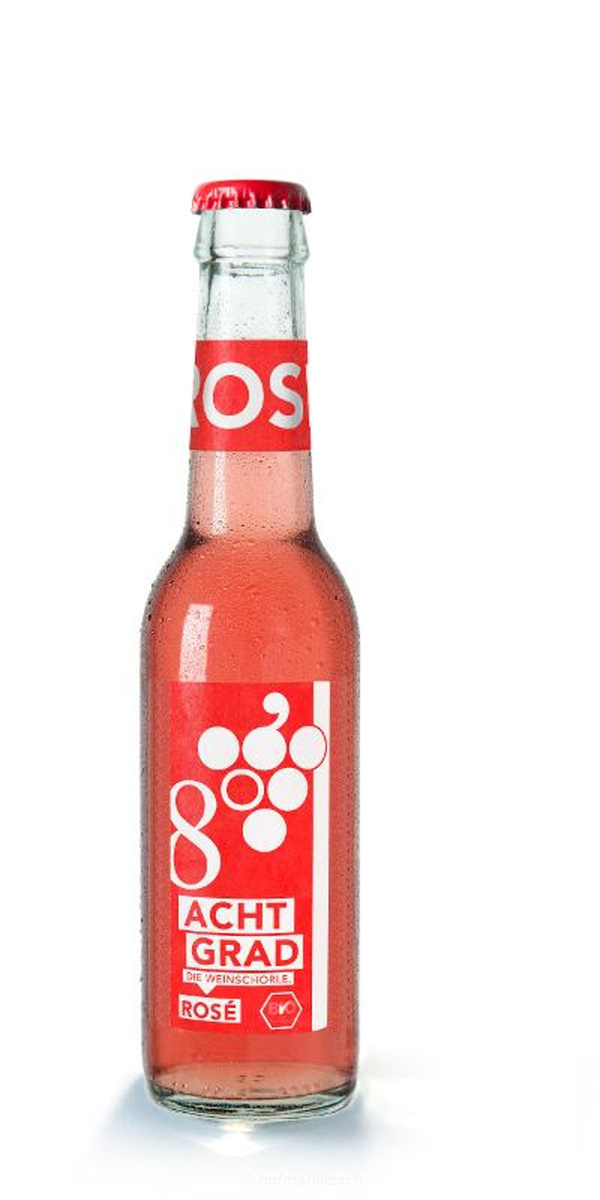 Produktfoto zu Acht Grad Weinschorle Rosé