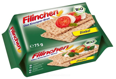 Produktfoto zu Filinchen Dinkel Knusper-Brot