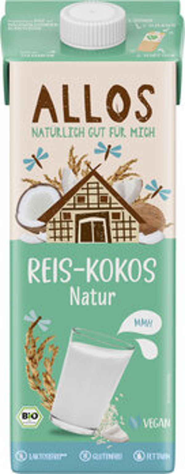 Produktfoto zu Reis-Kokos-Drink Natur