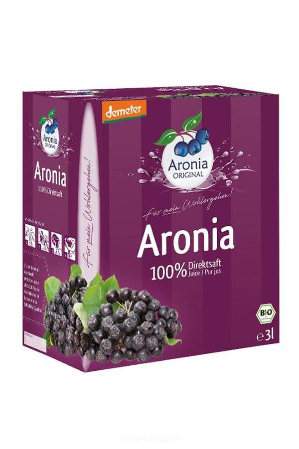 Produktfoto zu Aronia Direktsaft 3l