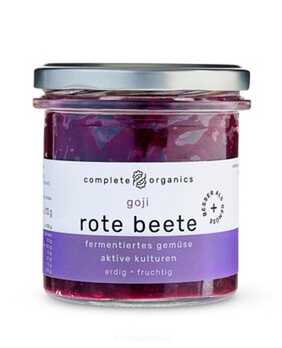 Produktfoto zu Rote Beete Kimchi mit Gojibeeren