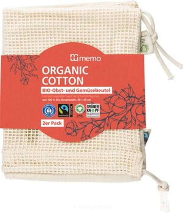 Produktfoto zu Baumwollbeutel Obst&Gemüse