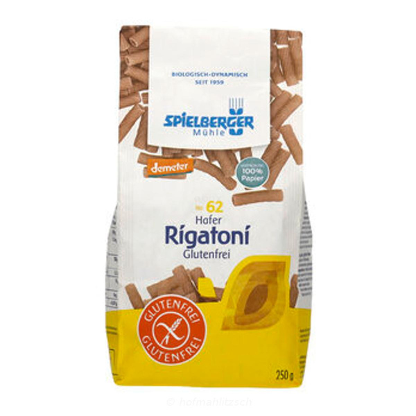 Produktfoto zu Hafer Rigatoni glutenfrei