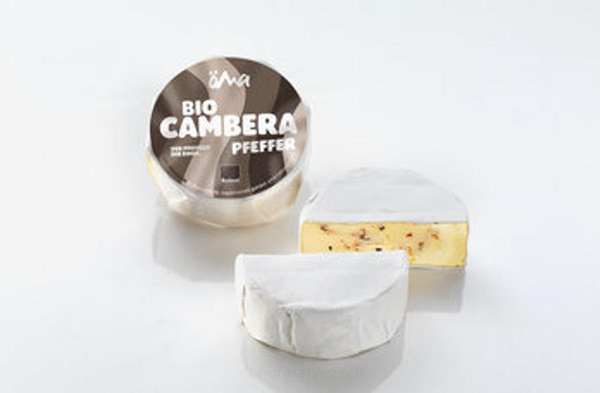 Produktfoto zu Cambera Pfeffer - Weichkäse mit pfeffrig-pikanten Geschmack