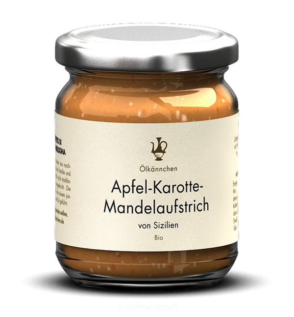 Produktfoto zu Apfel-Karotte-Mandelaufstrich - ohne Zucker
