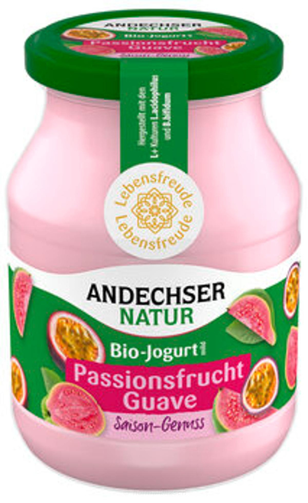 Produktfoto zu Sommerjoghurt Passionsfrucht-Guave