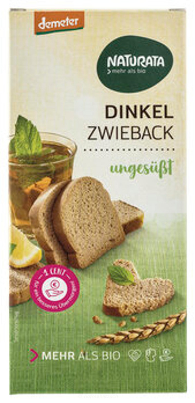 Produktfoto zu Dinkel-Zwieback, ungesüßt