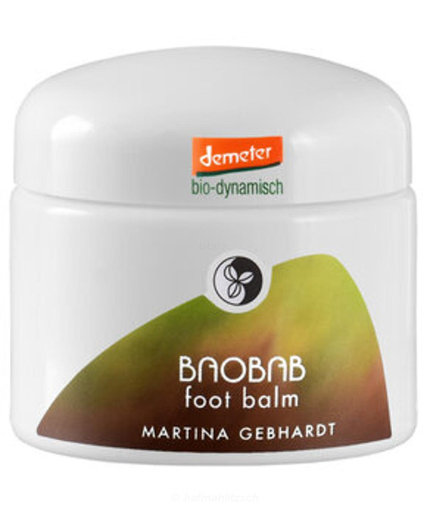 Produktfoto zu Baobab Foot Balm 50ml Martina Gebhardt