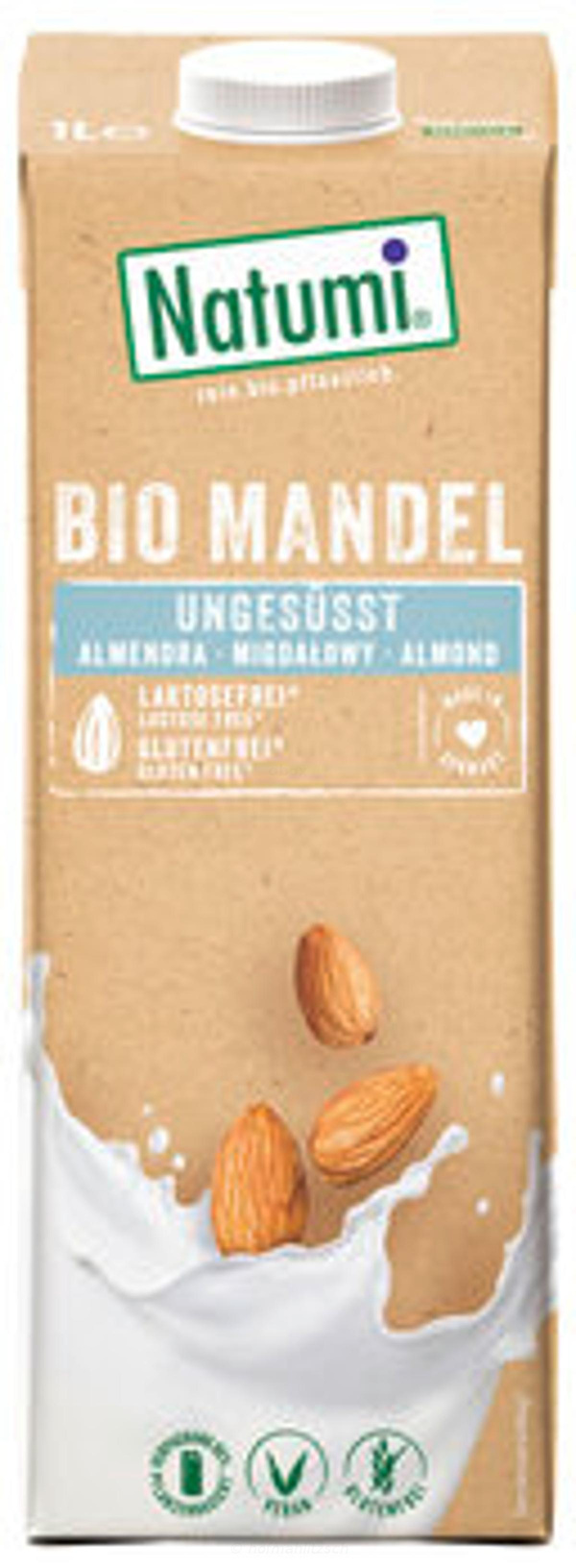 Produktfoto zu Mandel-Drink ungesüßt NATUMI