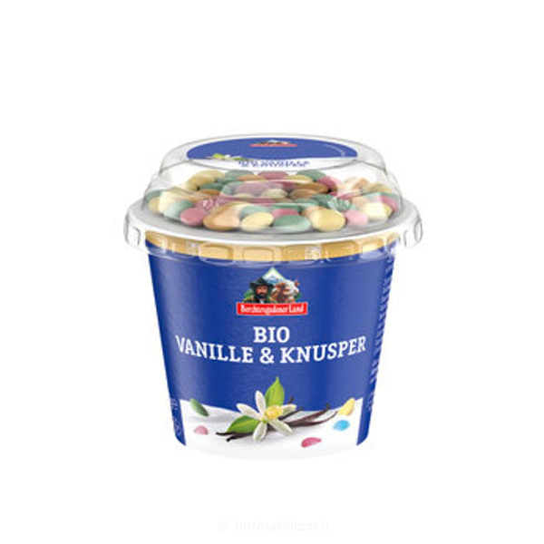 Produktfoto zu Frucht & Knusper Joghurt Vanille mit Schokolinsen