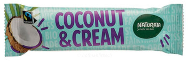 Produktfoto zu Coconut & Cream Schokoriegel