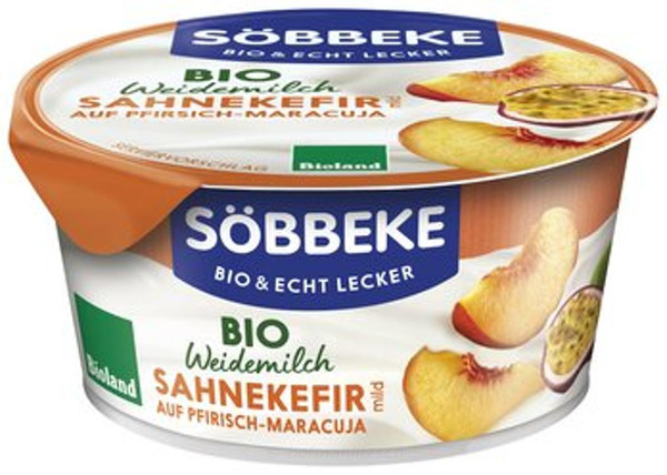 Produktfoto zu Sahne-Kefir Pfirsich-Maracuja