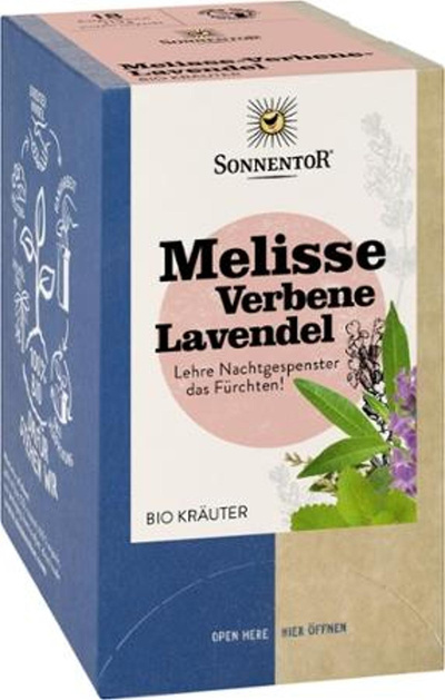 Produktfoto zu Tee Melisse Verbene Lavendel