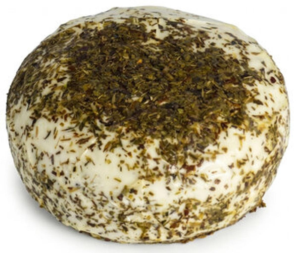 Produktfoto zu Ziegenkäse in Kräuterhülle - ausgeprägtes Kräuteraroma