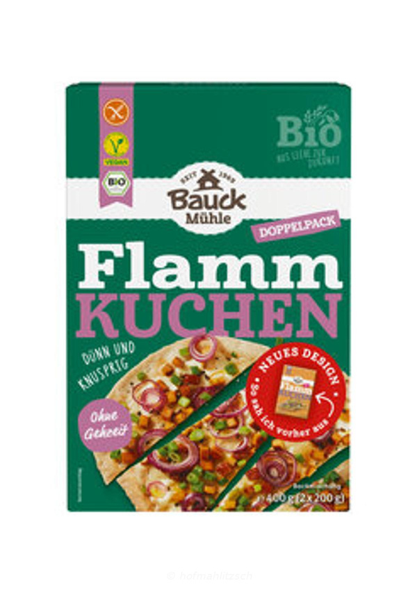 Produktfoto zu Flammkuchen, glutenfrei