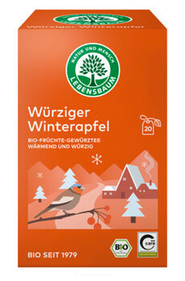 Produktfoto zu Würziger Winterapfel Tee
