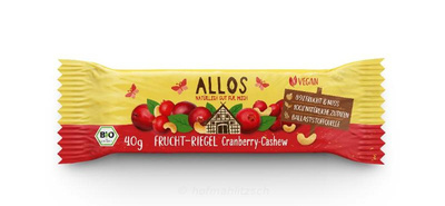 Produktfoto zu Fruchtriegel Cranberry Cashew