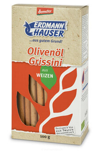 Produktfoto zu Grissini mit Olivenöl demeter