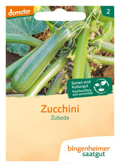 Produktfoto zu Zucchini grün  Zuboda