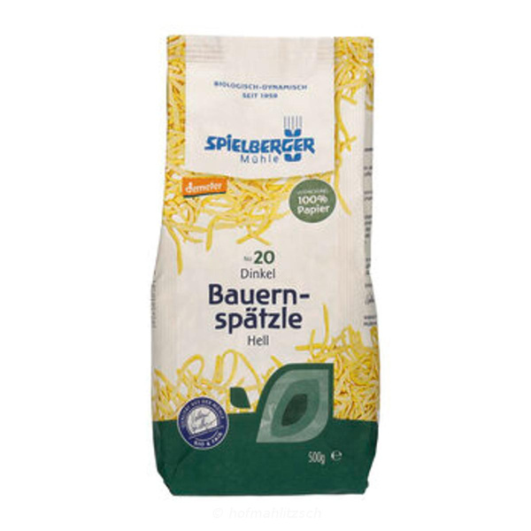 Produktfoto zu Dinkel-Bauernspätzle, hell