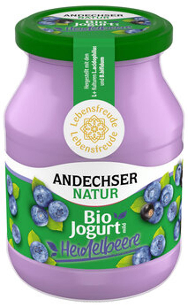 Produktfoto zu Joghurt Heidelbeer-Cassis